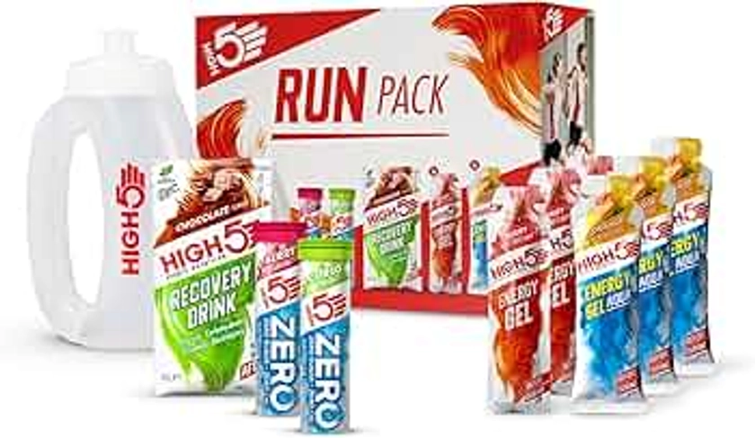 HIGH5 Run Pack Containing Running Energy, Hydration & Recovery Products