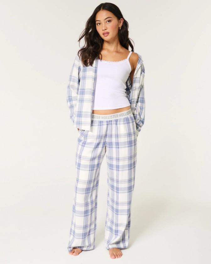 Women's Low-Rise 24/7 Baggy Pajama Pants | Women's | HollisterCo.com