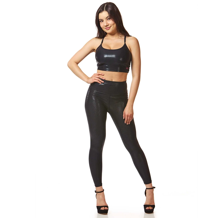 Ignite High-Waisted Leggings - Black Onyx | Dragonwing