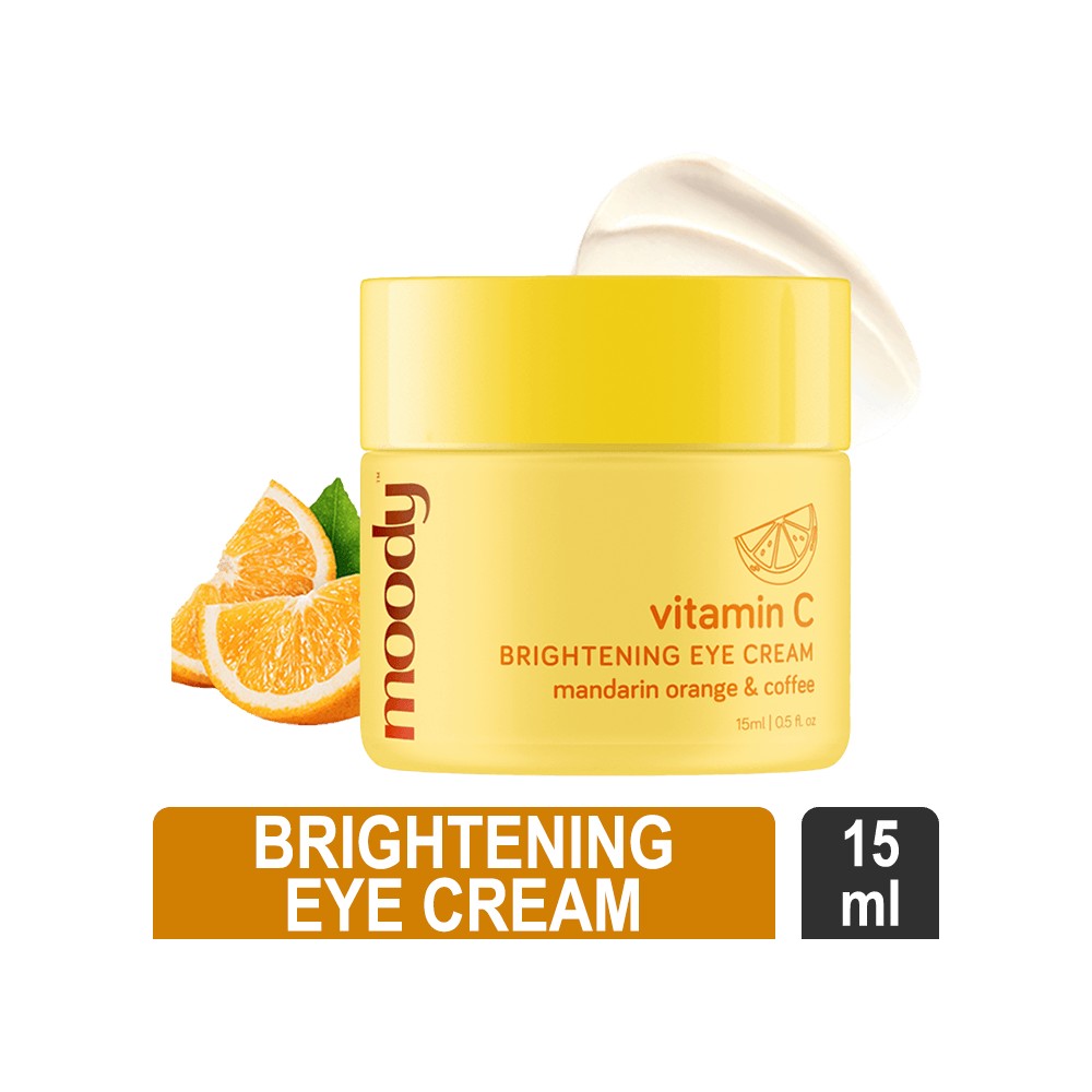 Moody Vitamin C Brightening Eye Cream with Niacinamide & Caffiene