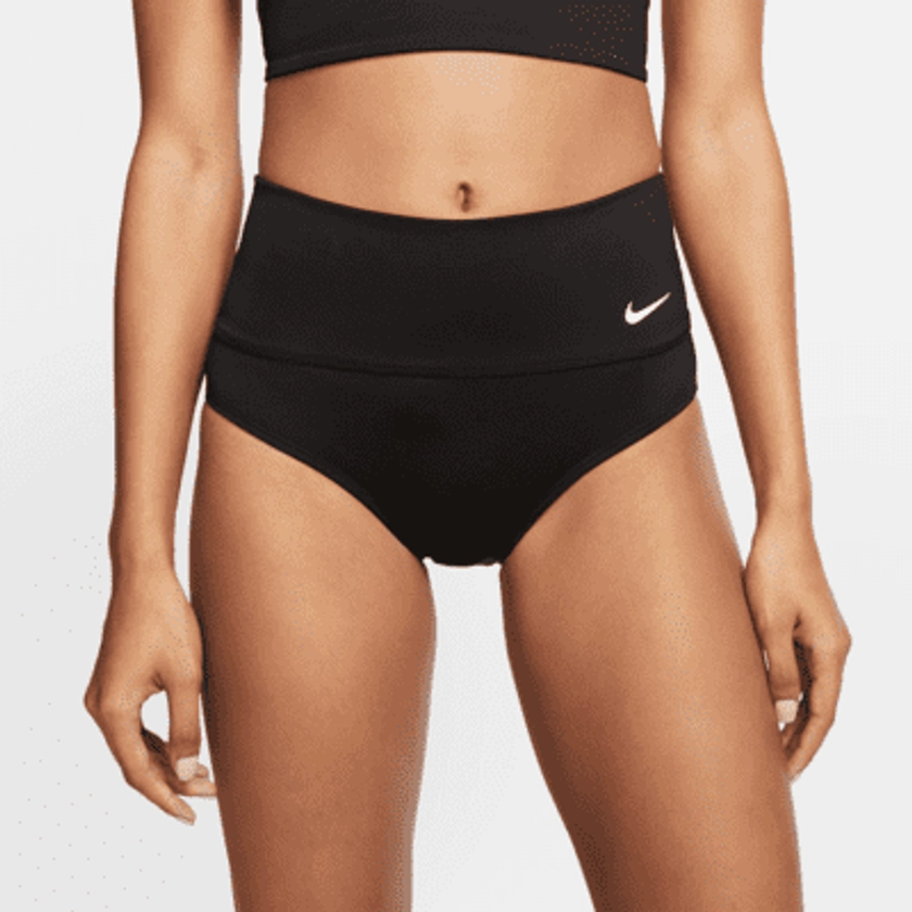 Nike Essential Women's High-Waisted Swim Bottoms. Nike.com