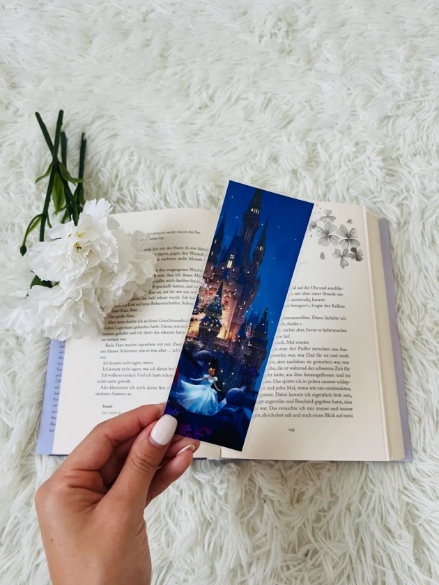 Marque-page Cendrillon - Disney - Marque-page - Book Love - Château Disney