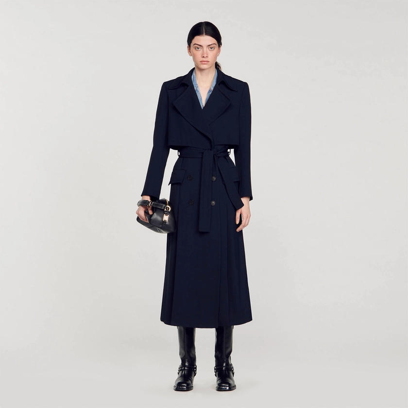 Long trench coat | Sandro RE