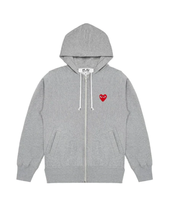 Sweat Zippé Comme Des Garçons® Coeur Rouge