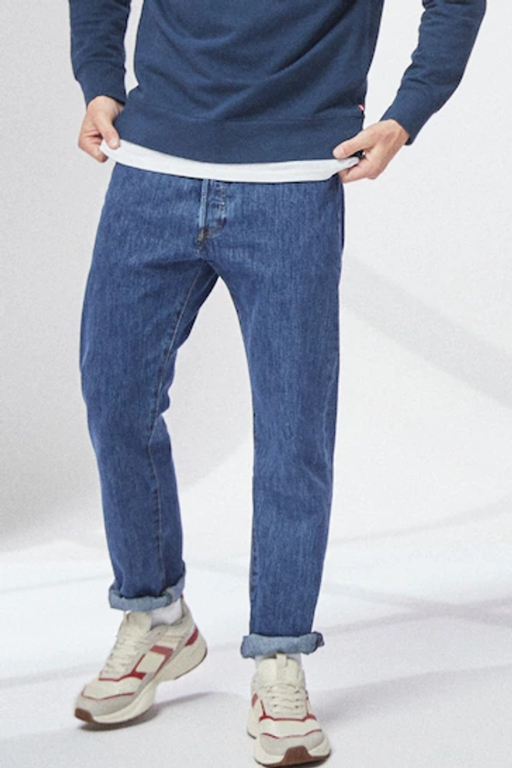Buy Levi's® Stonewash Blue 501® Original Lightweight Jeans from the Next UK online shop