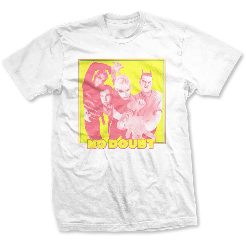 No Doubt Yellow Photo Slim Fit T-shirt