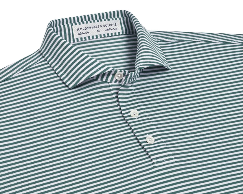 The Maxwell Shirt: Sage & White