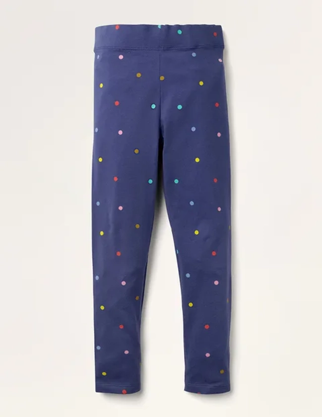 Fun Leggings - Starboard Blue Confetti Spot | Boden UK