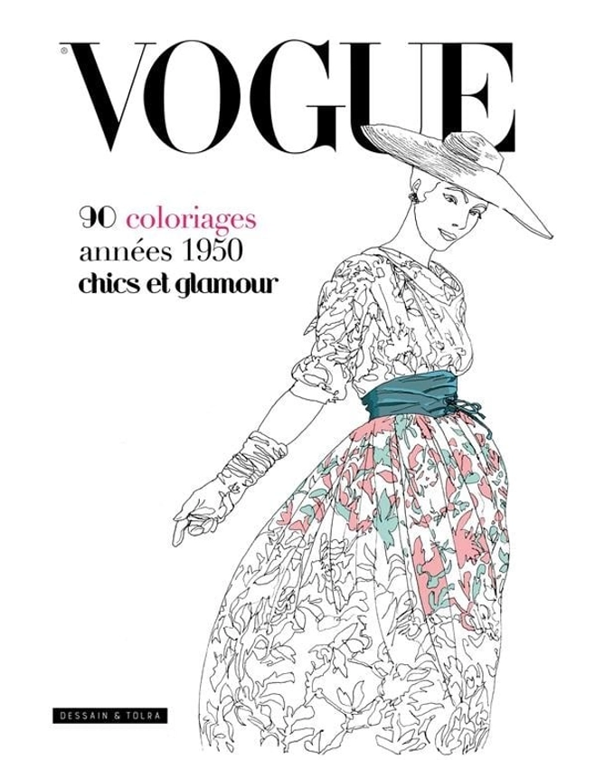 VOGUE : 90 coloriages chics et glamour