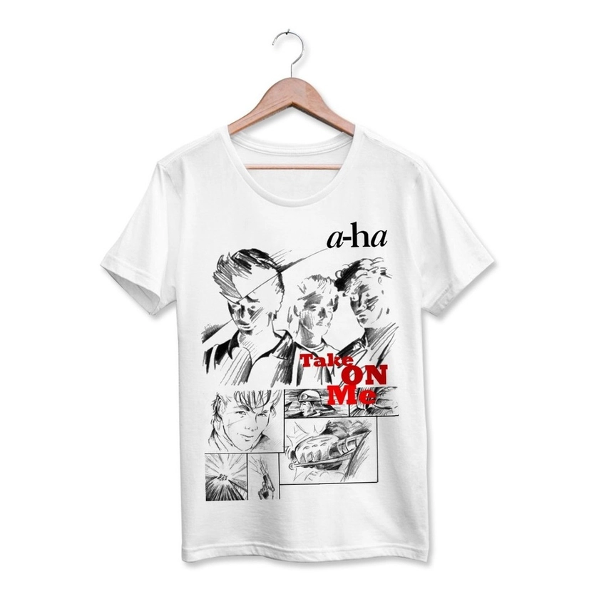 Camiseta Ou Baby-look Banda A-ha Rock 80 Take On Me Brasil | Shopee Brasil