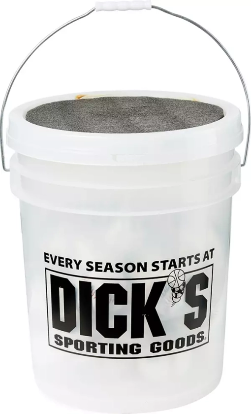 DICK'S Sporting Goods Bucket of 24 Synthetic Baseballs | Dick's Sporting Goods