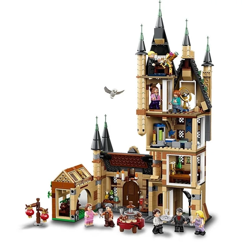 Magic Movie Series Astronômico Tower Building Block Castelo para crianças, brinquedos educativos, Natal e presente de aniversário para crianças, 75969