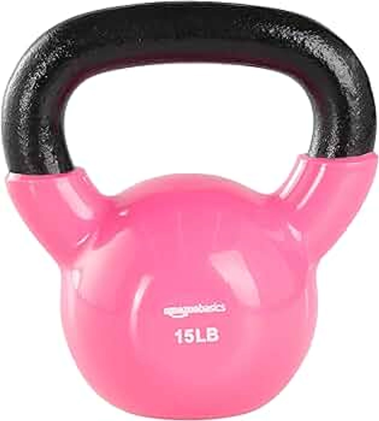 Amazon Basics Vinyl Kettlebell