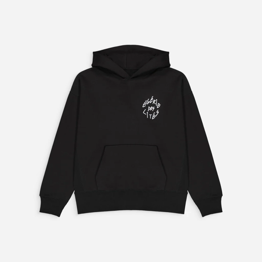 "MOTTO" BLACK HOODIE