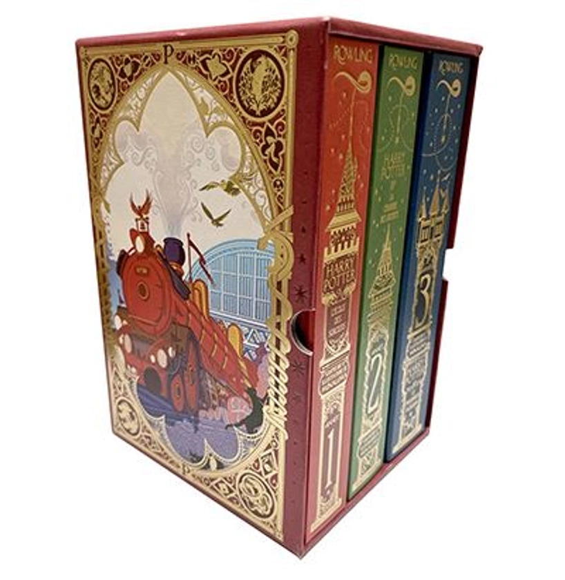 Harry Potter -  : Coffret Harry Potter MinaLima (livres 1 à 3)