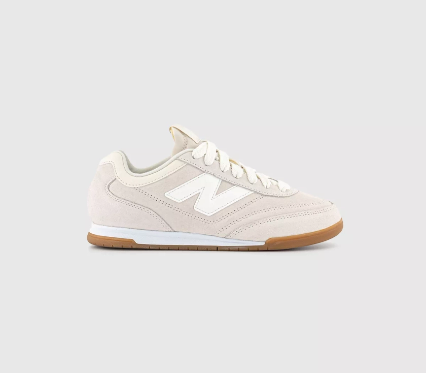 New Balance RC42 Trainers Beige Suede - Women's Trainers
