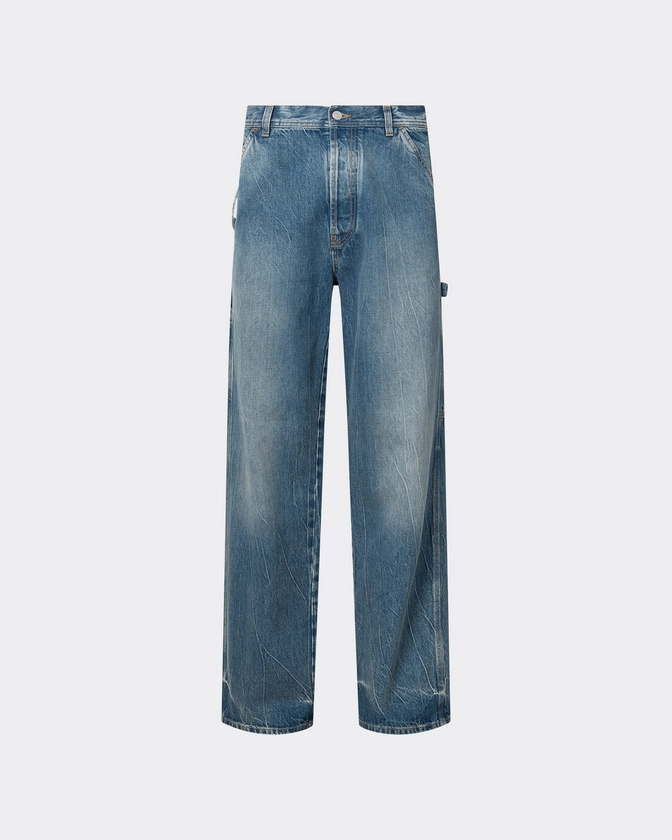 Straight Leg Denim Trouser