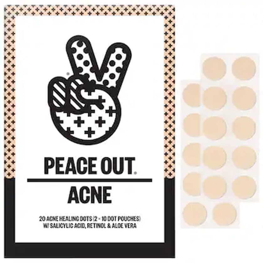 Salicylic Acid Acne Healing Dots - Peace Out | Sephora