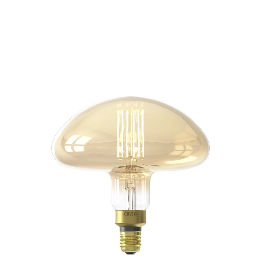 Calex Calgary Ampoule LED Gold - E27 - 600 Lm - Or - Lampe Vintage