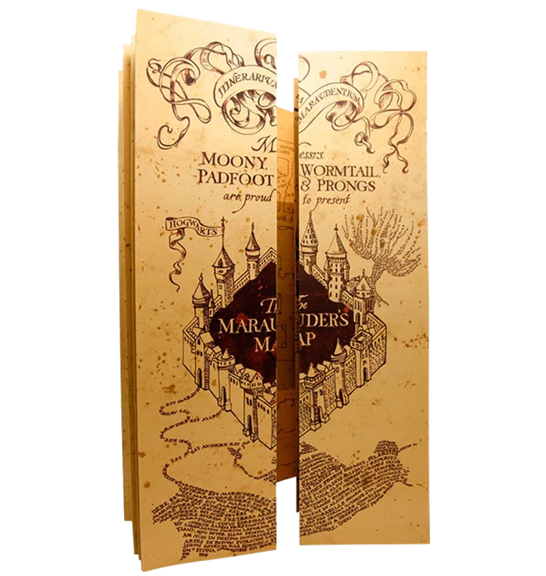 Marauder's Map Replica | Harry Potter Shop UK