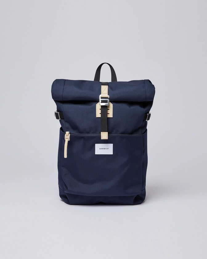 Ilon Navy with Natural leather