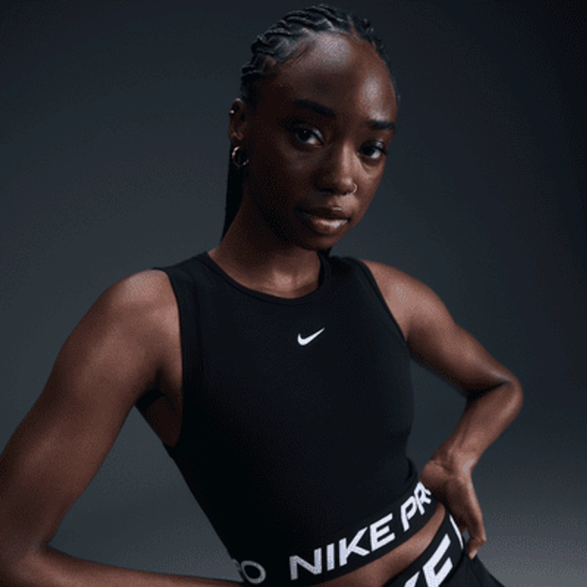 Débardeur court Nike Pro Dri-FIT pour femme