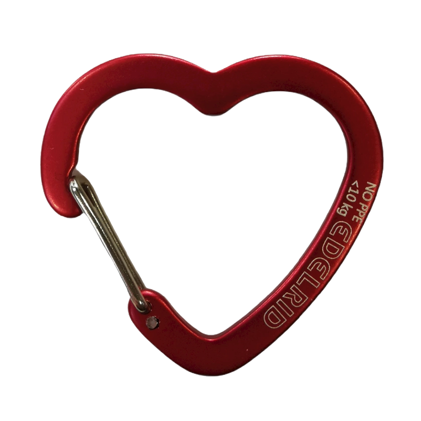 Edelrid Heart Shaped Tool Clip - Honey Brothers