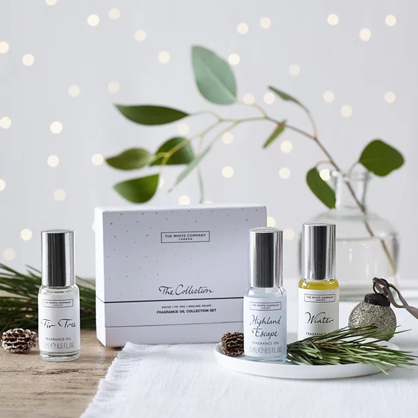 Seasonal Fragrance Oil Gift Set | View All Candles & Fragrance | The White Company