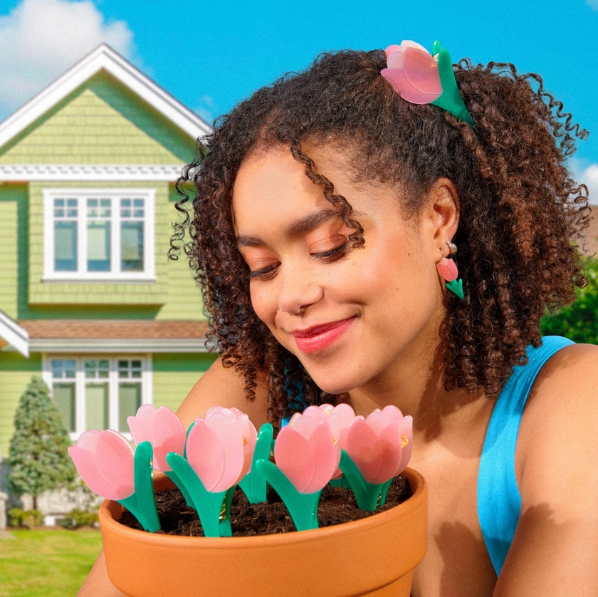 Pince à cheveux Tulipe