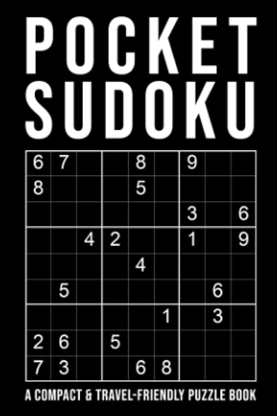 Pocket Sudoku - a compact & travel-friendly puzzle book: only 4 x 6 inches in size | 5 Difficulty Levels | easy - normal - hard - very hard - extreme | 150+ Grids With Answers At The Back