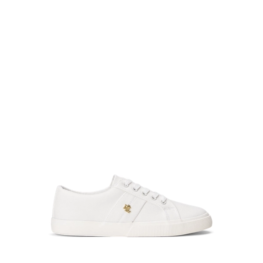 Baskets Janson II en toile pour femme | Ralph Lauren® FR