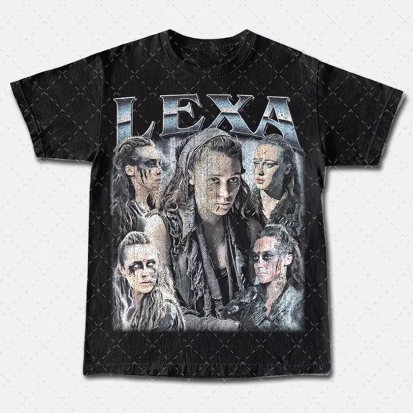 Vintage Lexa The 100 90s Style Shirt, Vintage 90s Shirt, Movie Gift For Woman and Man Unisex T-shirt