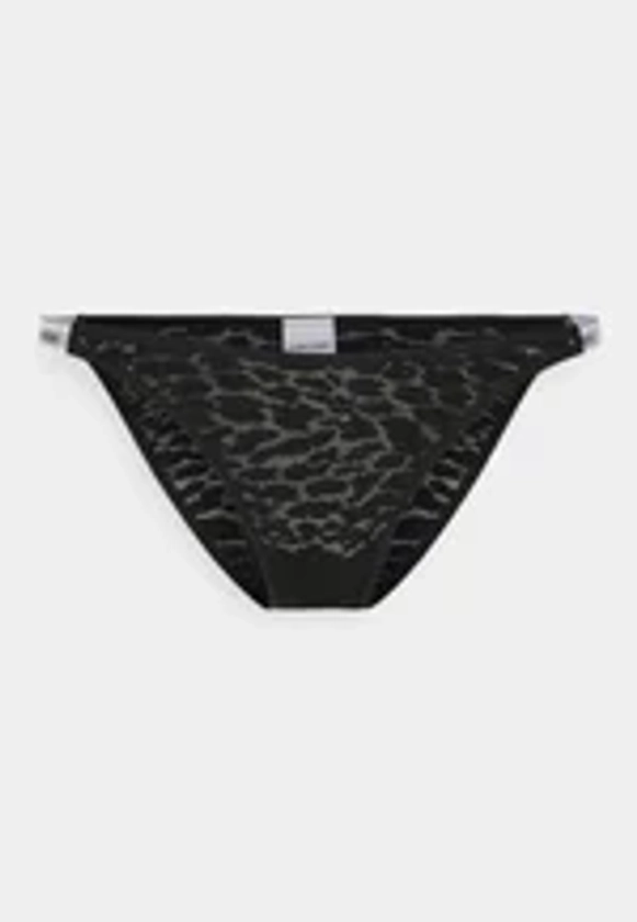 Calvin Klein Underwear TANGA DIPPED - String - black/noir - ZALANDO.FR