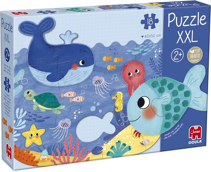Dujardin- Goula Océan-Puzzle XXL pour Enfant-dès 2 Ans, 1120700014 : Amazon.fr: Jeux et Jouets