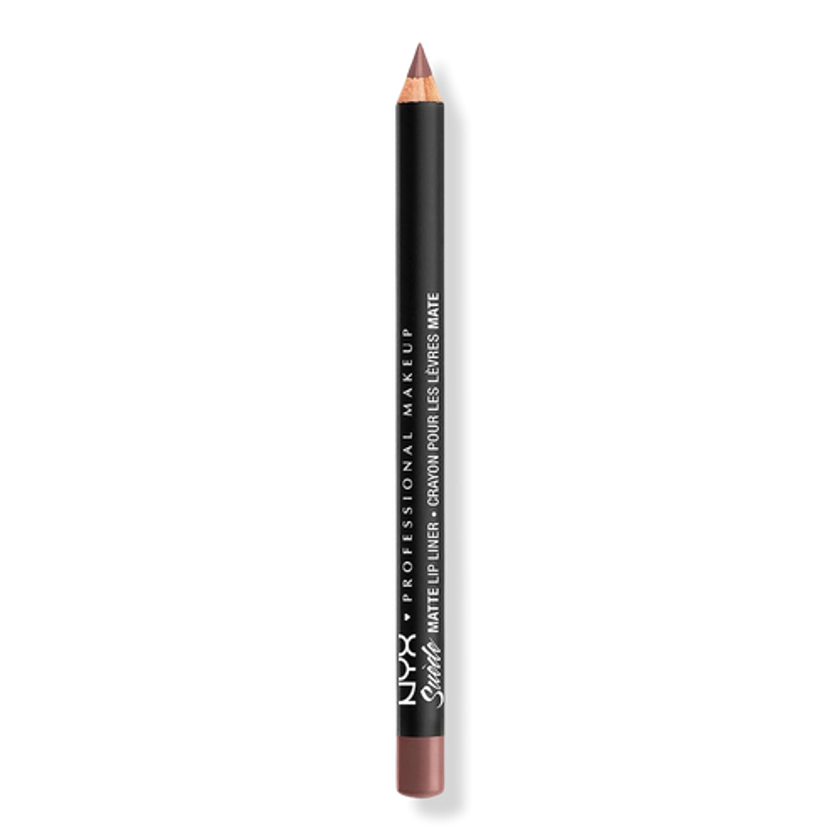 Los Angeles Suede Matte Lip Liner Velvet Soft Vegan Lip Pencil - NYX Professional Makeup | Ulta Beauty