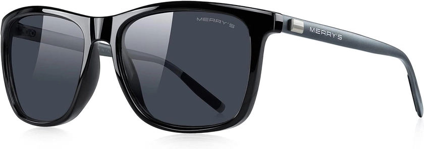 MERRY'S Unisex Polarized Aluminum Sunglasses Vintage Sun Glasses For Men/Women S8286