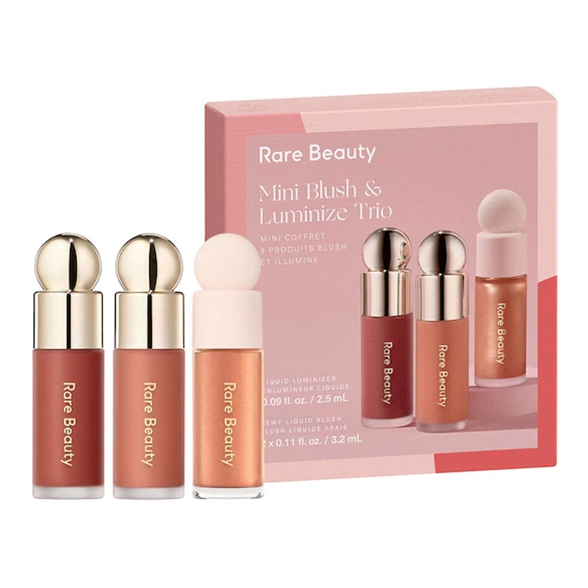 RARE BEAUTY | Trio mini blush & enlumineur