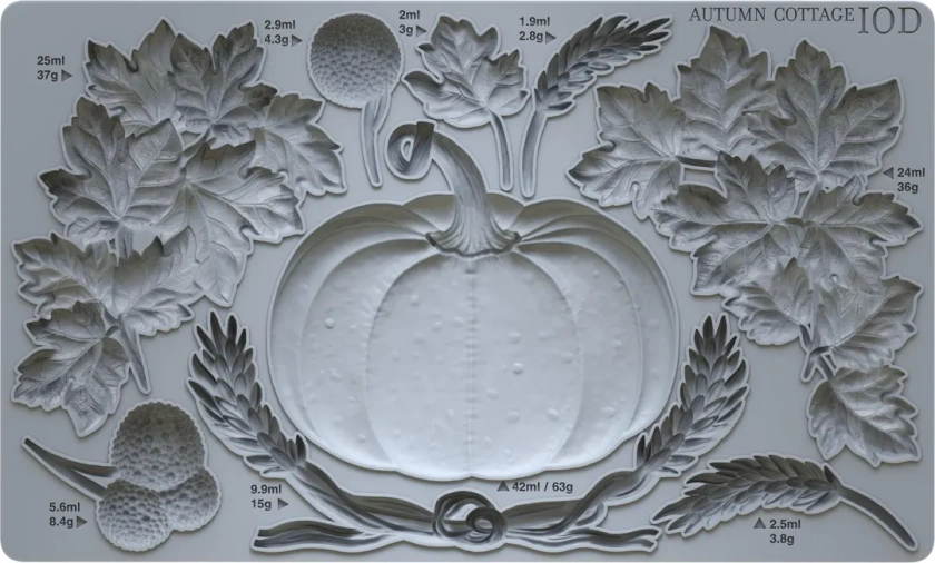 Iron Orchid Designs Autumn Cottage Decor Mould, Christmas Release 2024, Limited Edition, Silicone Mould, Resin/clay Mould FREE DELIVERY - Etsy UK