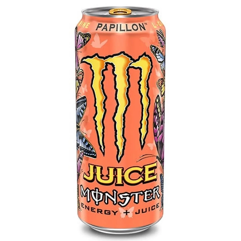 Juice Monster, Papillon, Juice + Energy Drink, 16 fl oz, Single