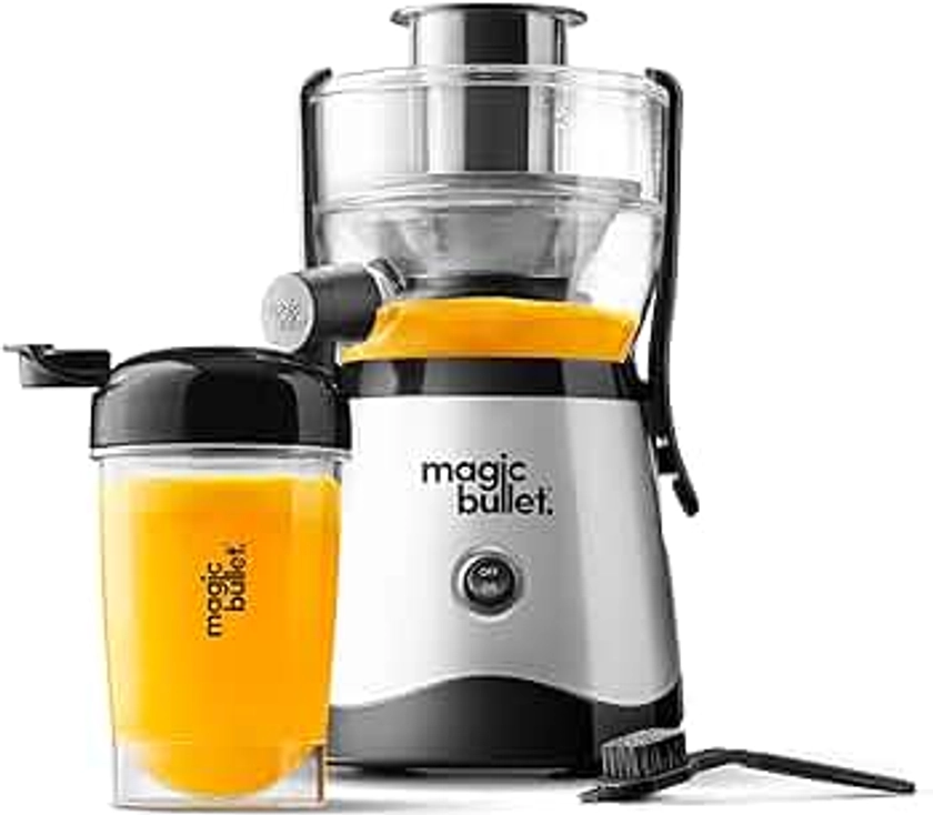 Magic Bullet Mini Juicer with Cup, Black and Silver