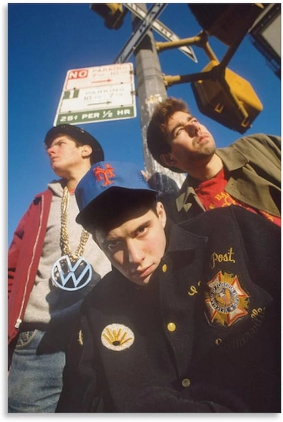 Amazon.com: BEASTIE BOYS Canvas Poster Bedroom Decoration Landscape Office Valentine's Birthday Gift Unframe-style12x18inch(30x45cm): Posters & Prints