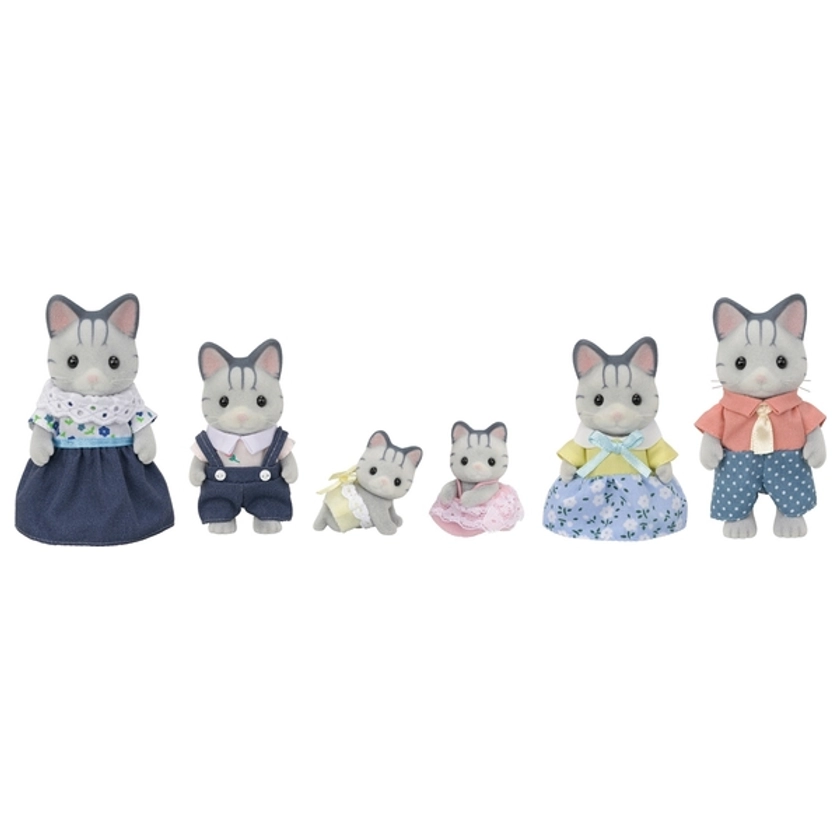 Sylvanian Families Fisher Cat Family 6 Pack | Smyths Toys UK