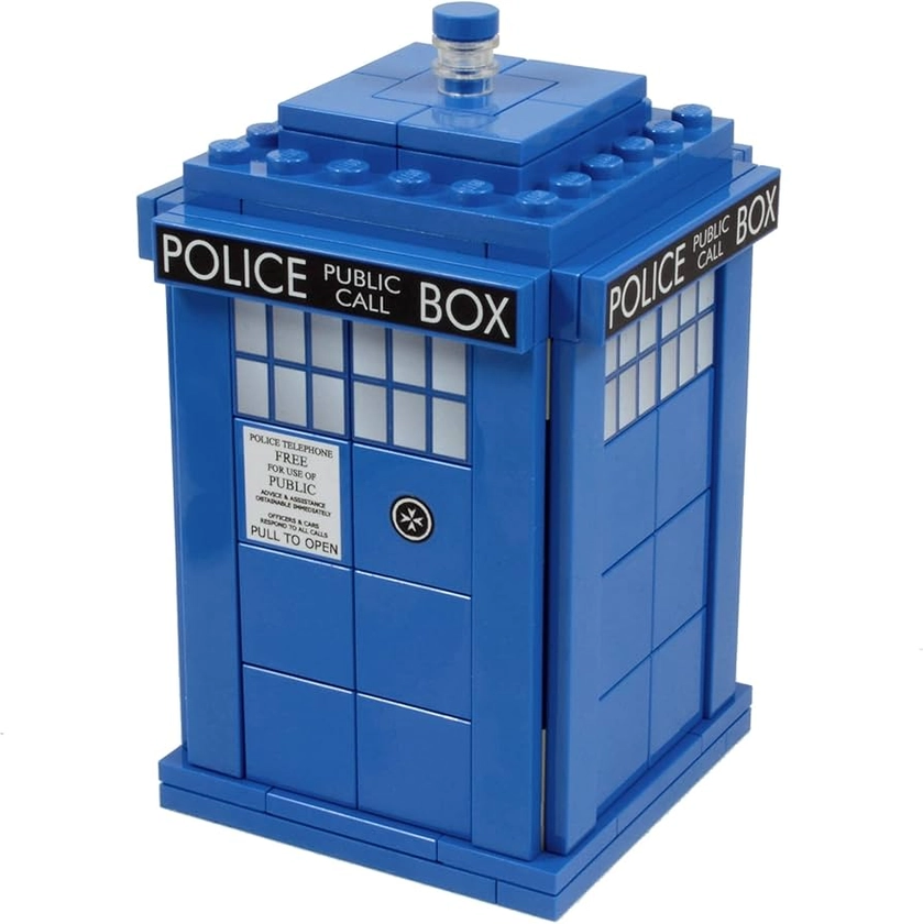 Police Box | Dr Who LEGO TARDIS | Custom Kit Made With Real LEGO Bricks
