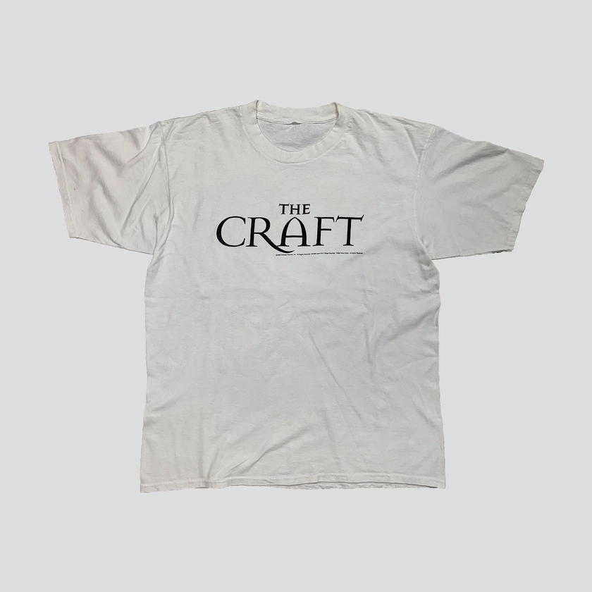 RARE VTG The Craft 1996 Movie T Shirt 90s Promo Size L XL Tee Y2K White Gift