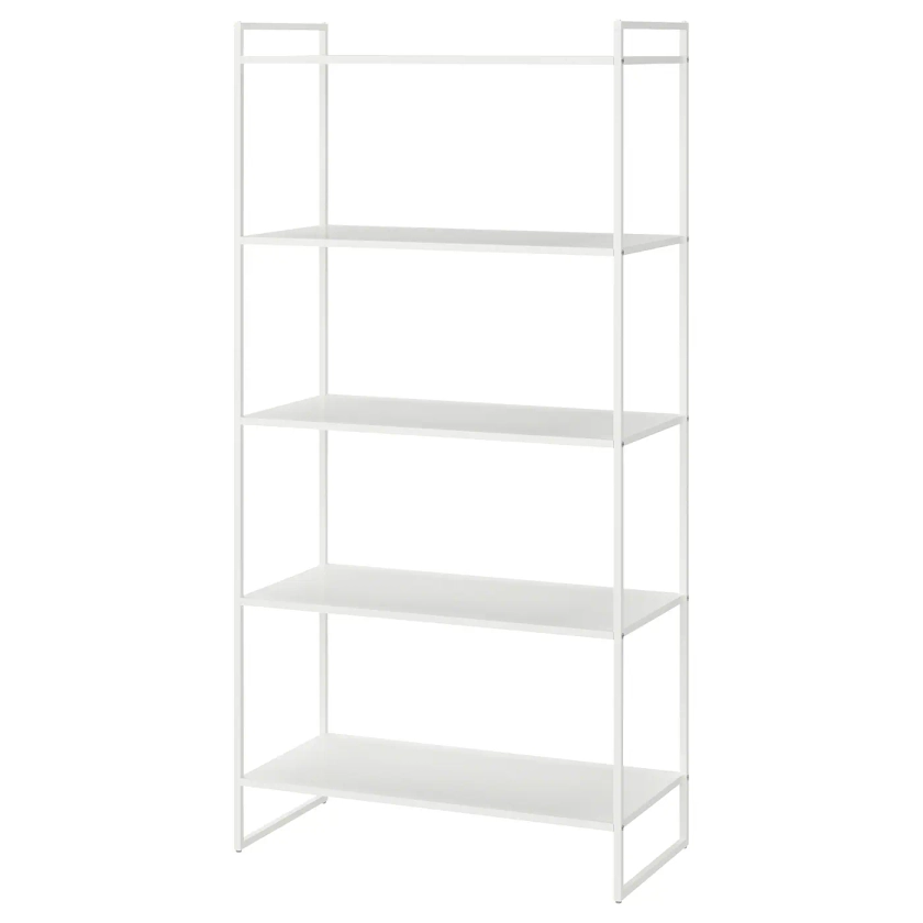 JONAXEL white, Shelving unit, 80x38x160 cm - IKEA