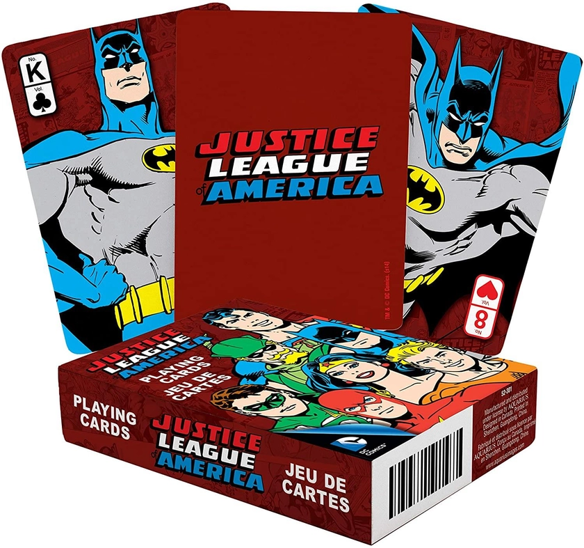 DC Comics - Justice League of America Retro Playing Cards - Parallel Worlds