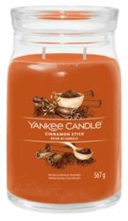 NOBLAS.HU | Yankee Candle Signature Cinnamon Stick Scented Candle With 2 Wicks 567g