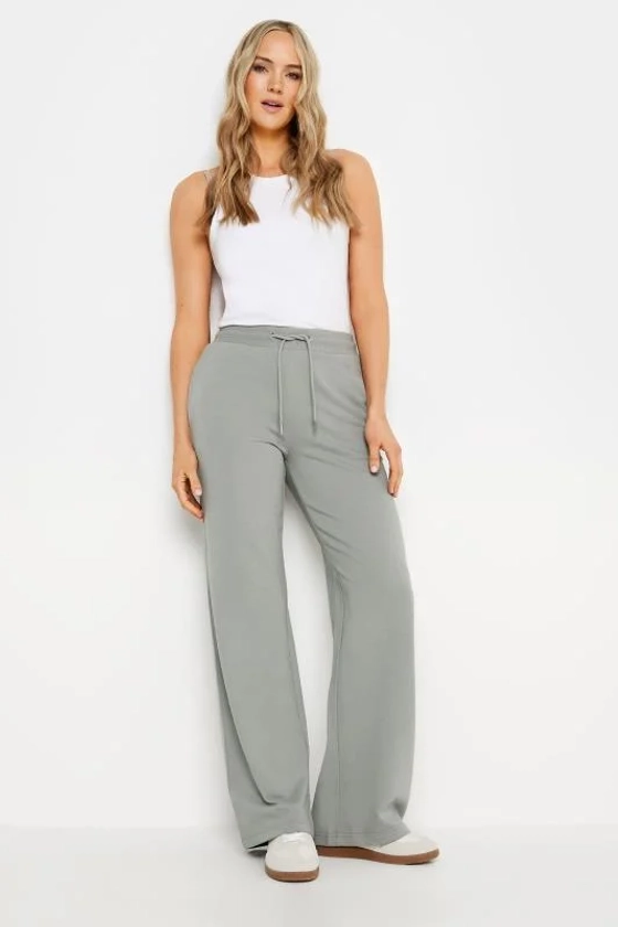 LTS Tall Women's Light Grey Wide Leg Joggers | Long Tall Sally