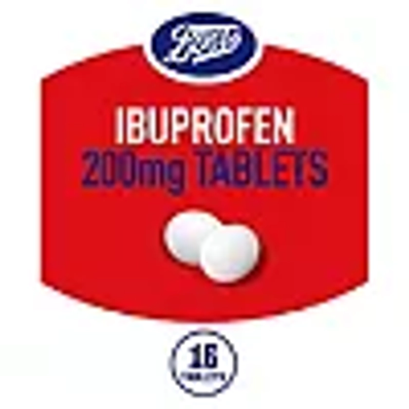 Boots Ibuprofen Tablets 200mg 16s - Boots
