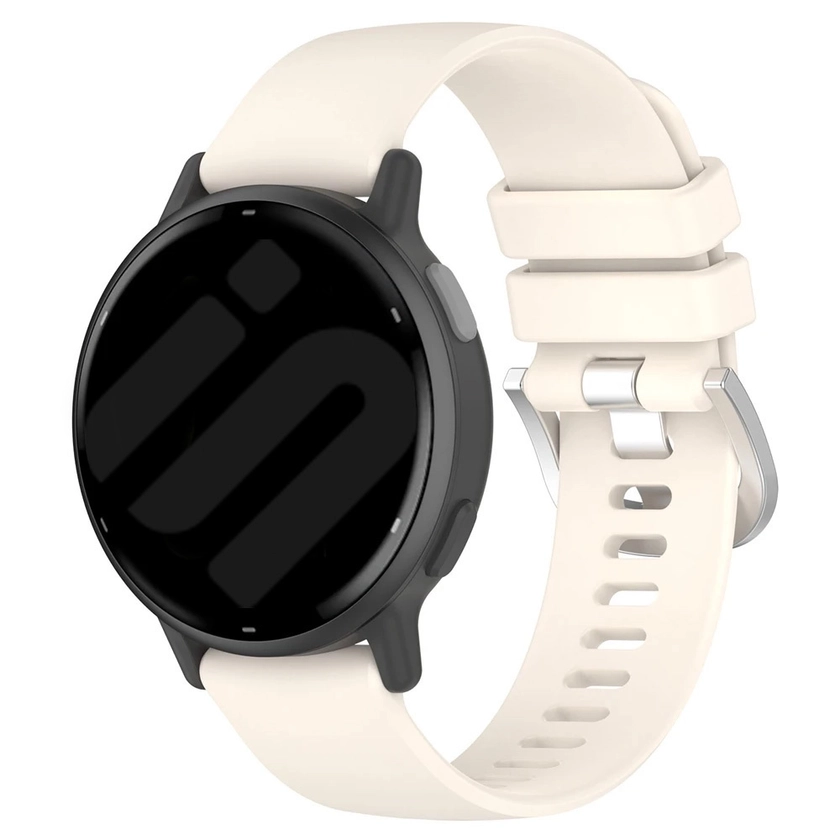 Bracelet silicone classique Garmin Forerunner 165 (lumière stellaire)